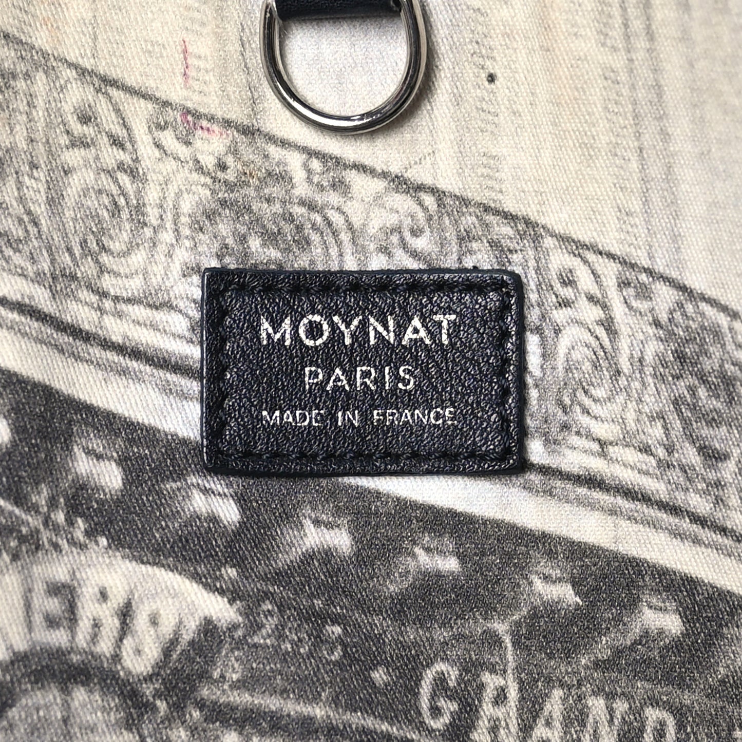 Calfskin Canvas 1920 M Monogram MM Tote Black Multicolor