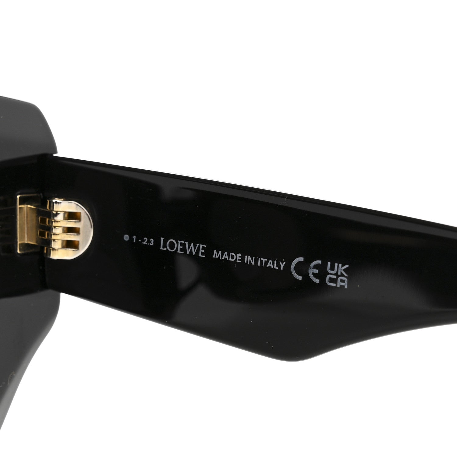 Loewe Acetate Anagram Square Screen Sunglasses LW40129U Black 6 of 8