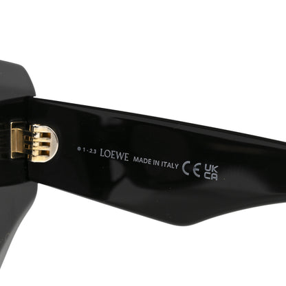 Loewe Acetate Anagram Square Screen Sunglasses LW40129U Black 6 of 8