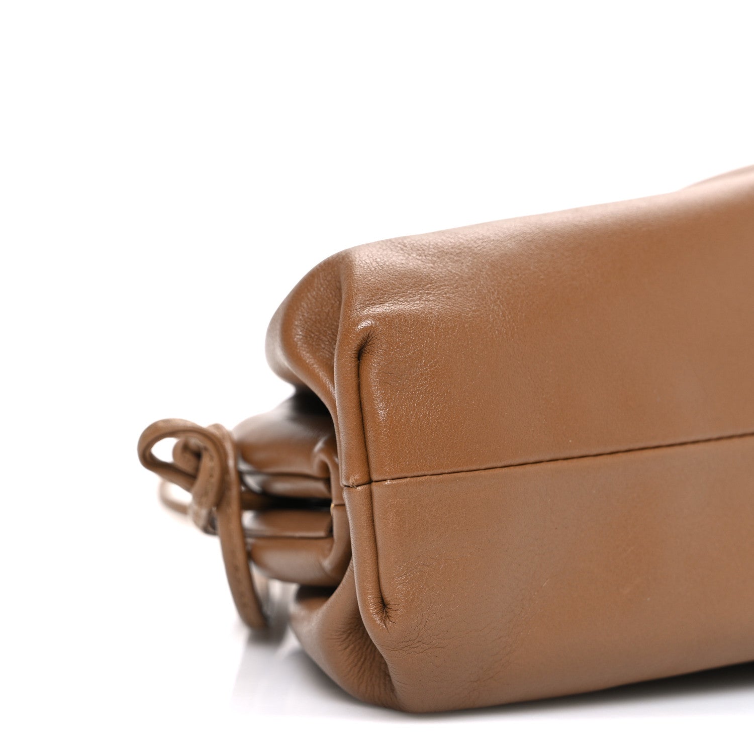 Bottega Veneta Butter Calfskin The Mini Pouch Camel 10 of 11