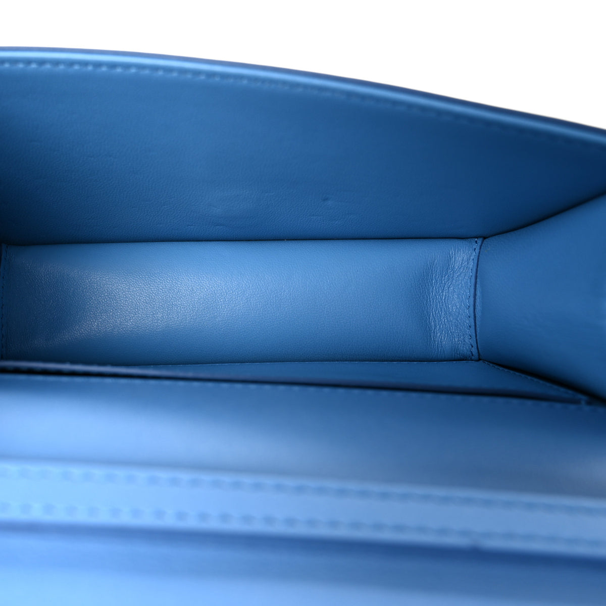Calfskin Enamel Vlogo Small Loco Shoulder Bag Denim