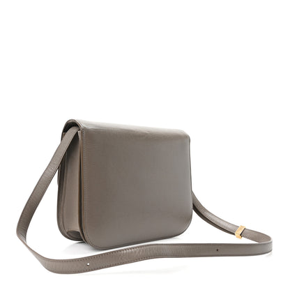 Celine Liege Calfskin Medium Classic Box Flap Bag Souris 3 of 11