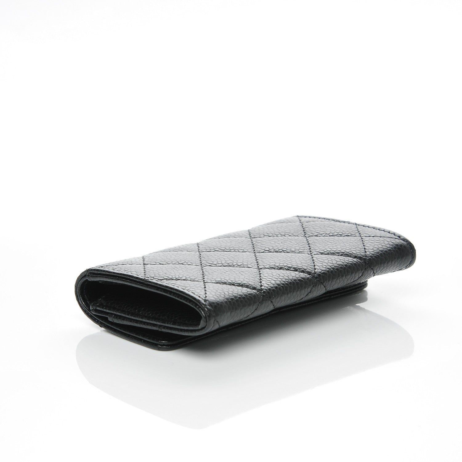 Chanel Caviar Quilted Flap Card Holder Black 4 of 7