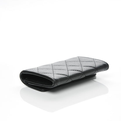 Chanel Caviar Quilted Flap Card Holder Black 4 of 7
