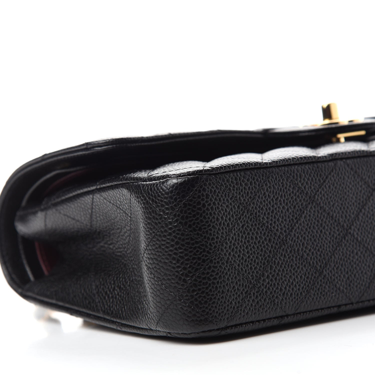 Chanel Caviar Quilted Medium Double Flap Black 6 of 11
