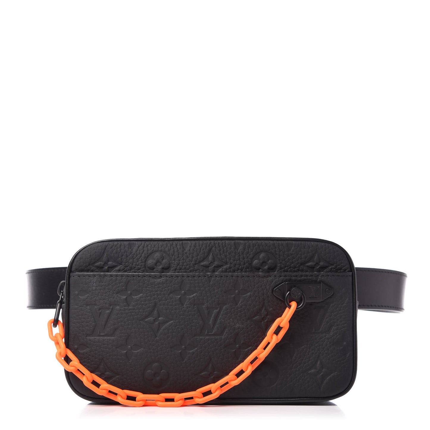 Taurillon Monogram Uniformes Solar Ray Soft Pochette Volga Belt Bag Black