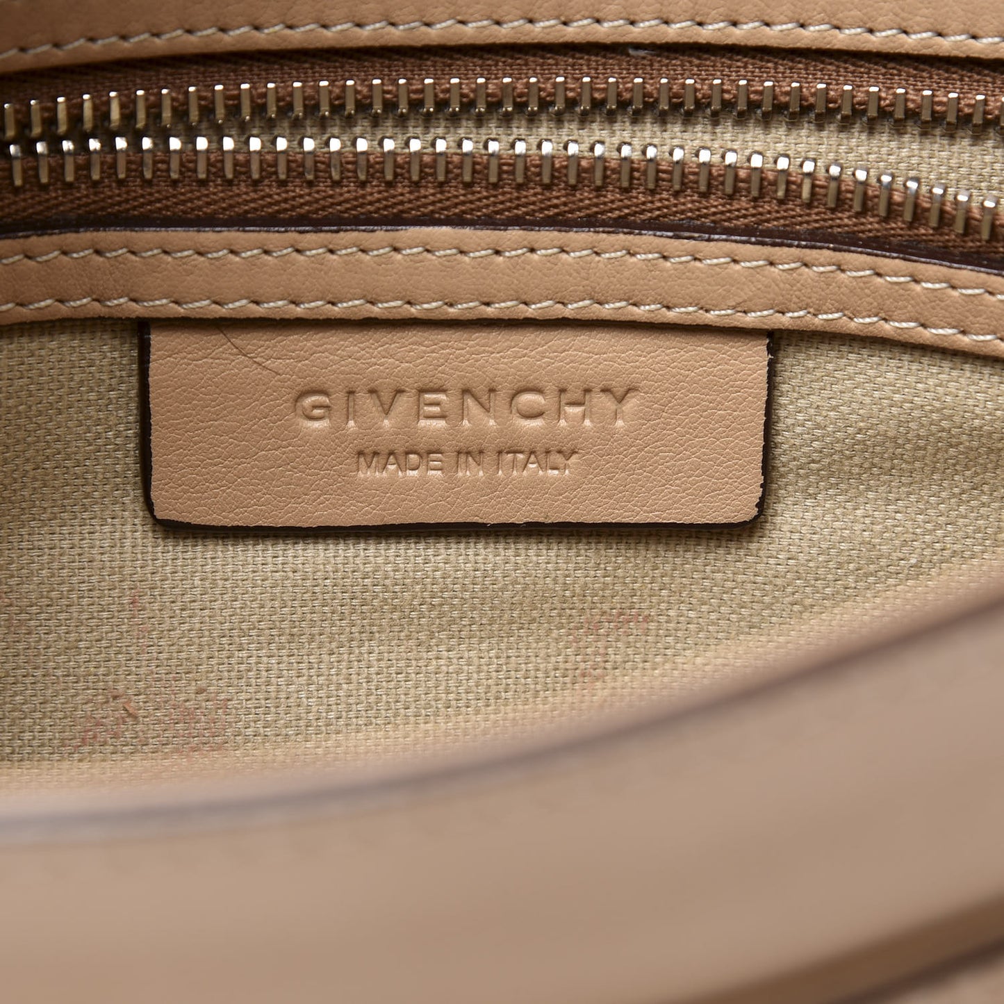 Calfskin Flat Evening Clutch Beige