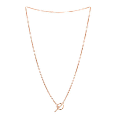 Hermes 18K Rose Gold PM Echappee Necklace SH 3 of 5