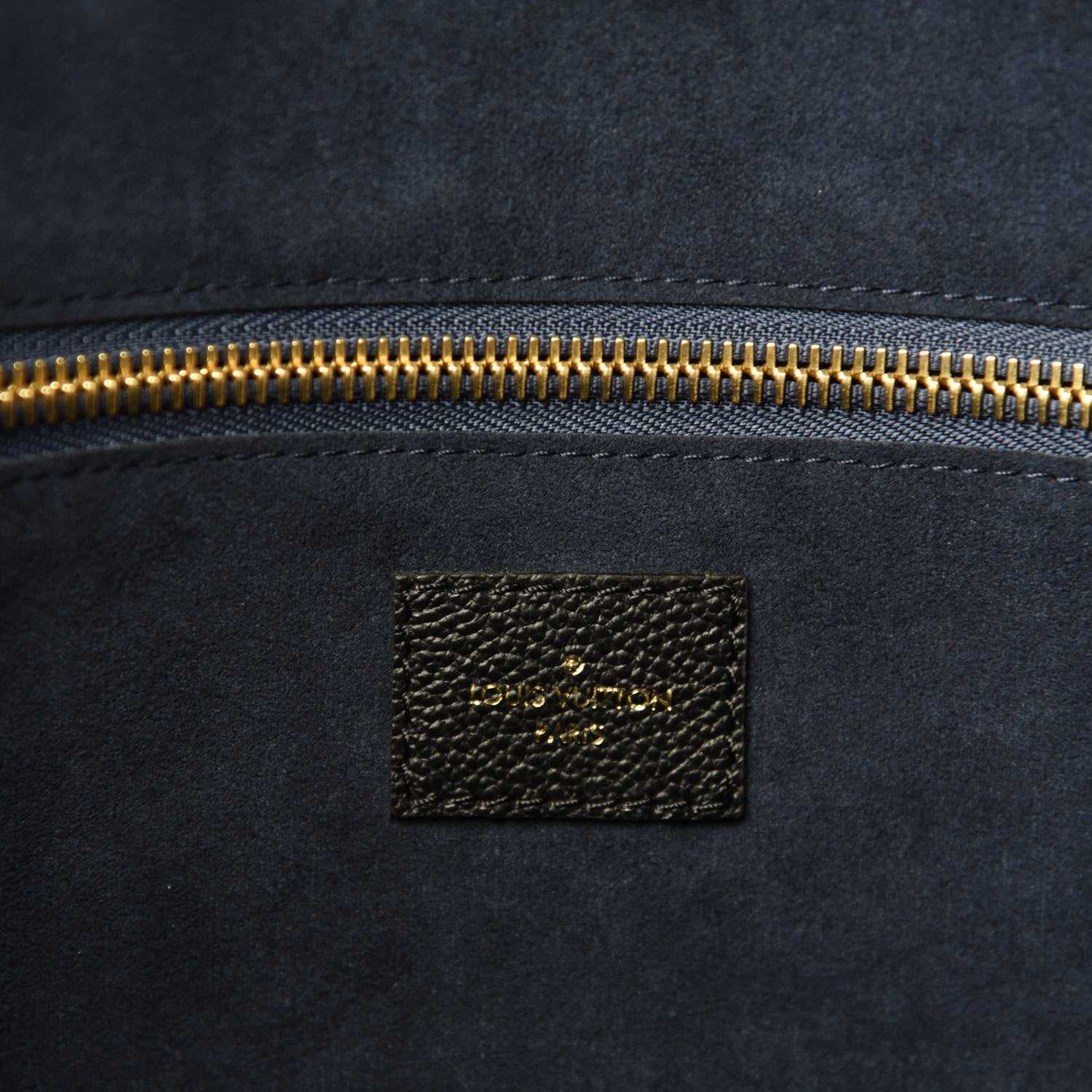 Louis Vuitton Empreinte Monogram Giant Neverfull MM Black 8 of 9