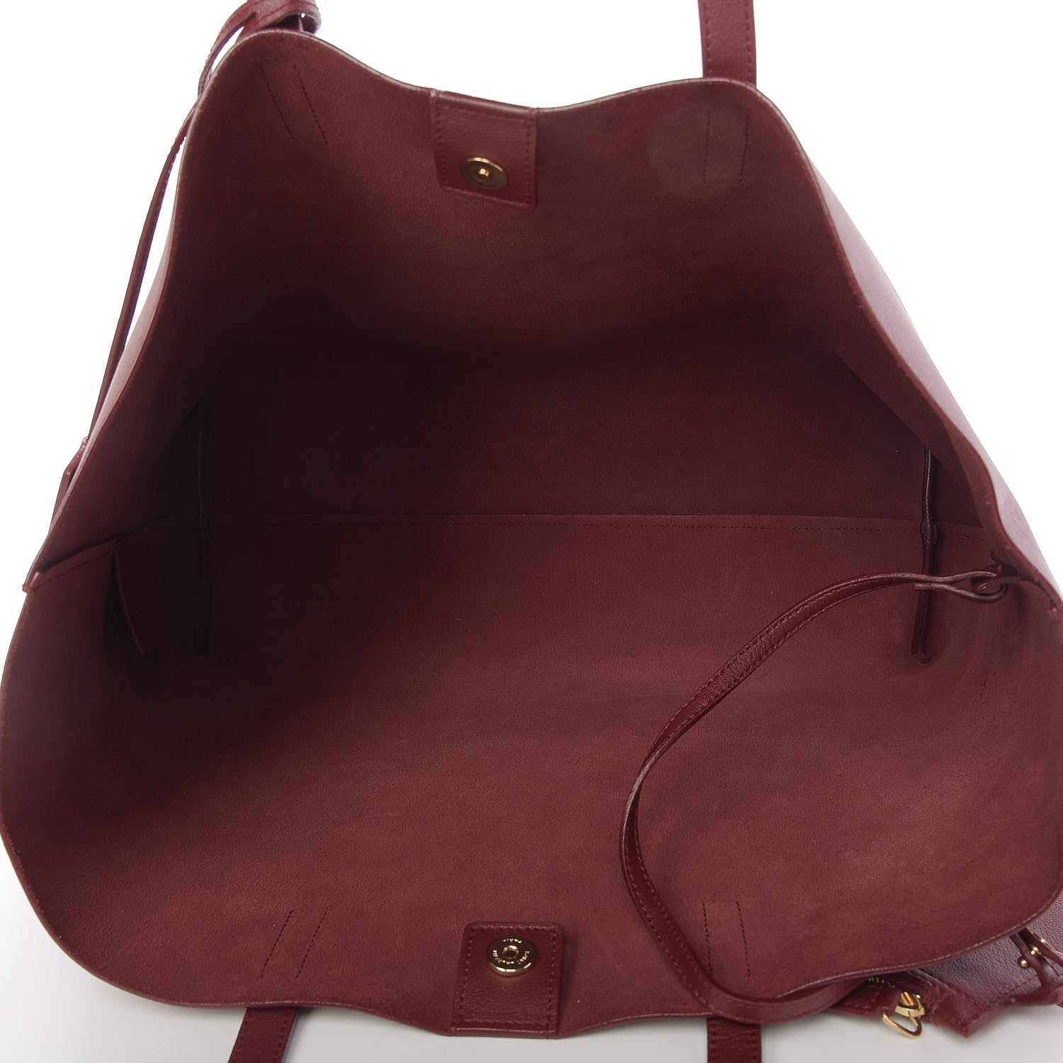 Saint Laurent Calfskin Large Shopping Tote Palissandre 5 of 9