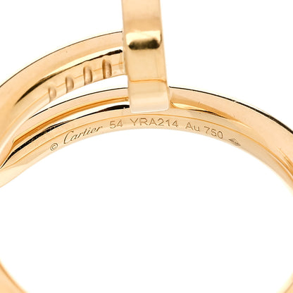 Cartier 18K Yellow Gold Juste Un Clou Ring 54 7 4 of 5