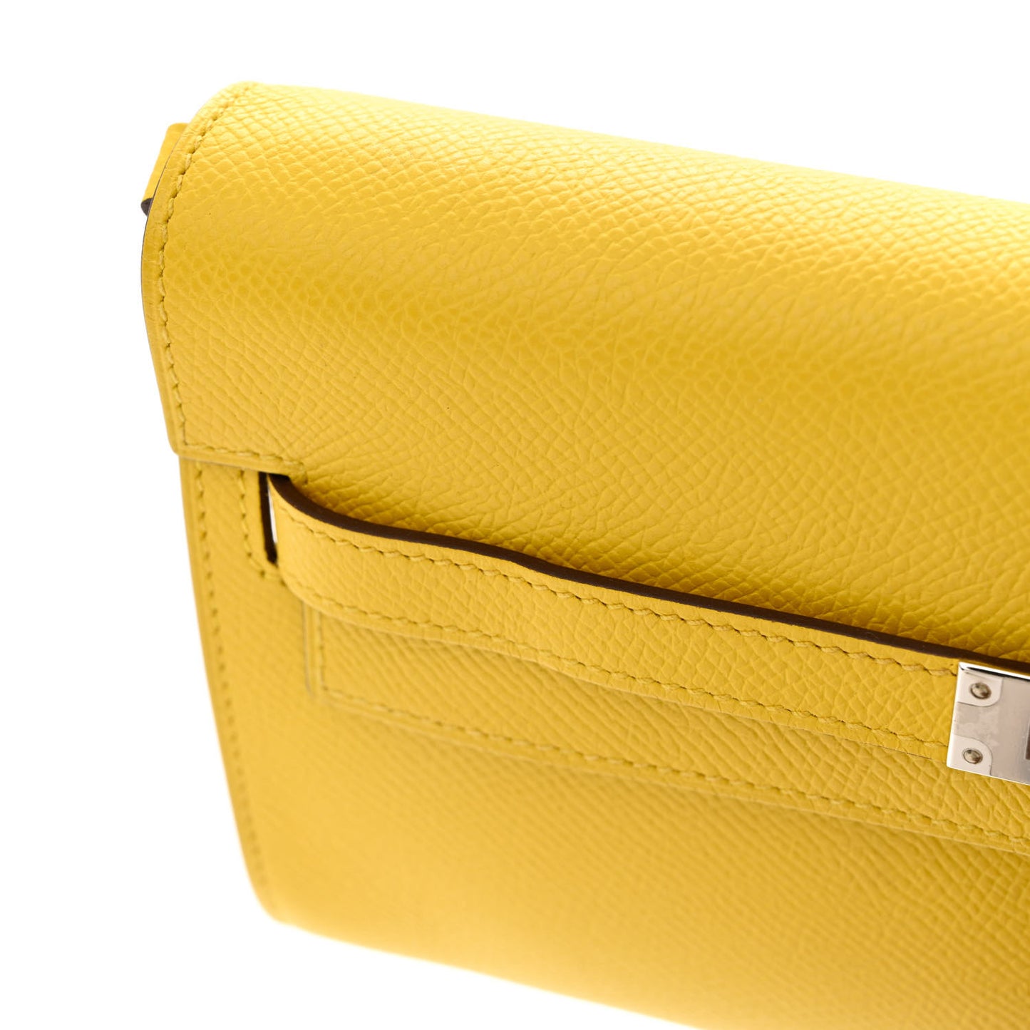 Epsom Kelly Wallet To Go Jaune De Naples