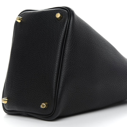 Hermes Taurillon Clemence Picotin Lock 18 PM Black 9 of 10