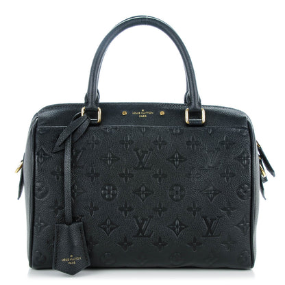 Louis Vuitton Empreinte Speedy Bandouliere 25 NM Black 1 of 7