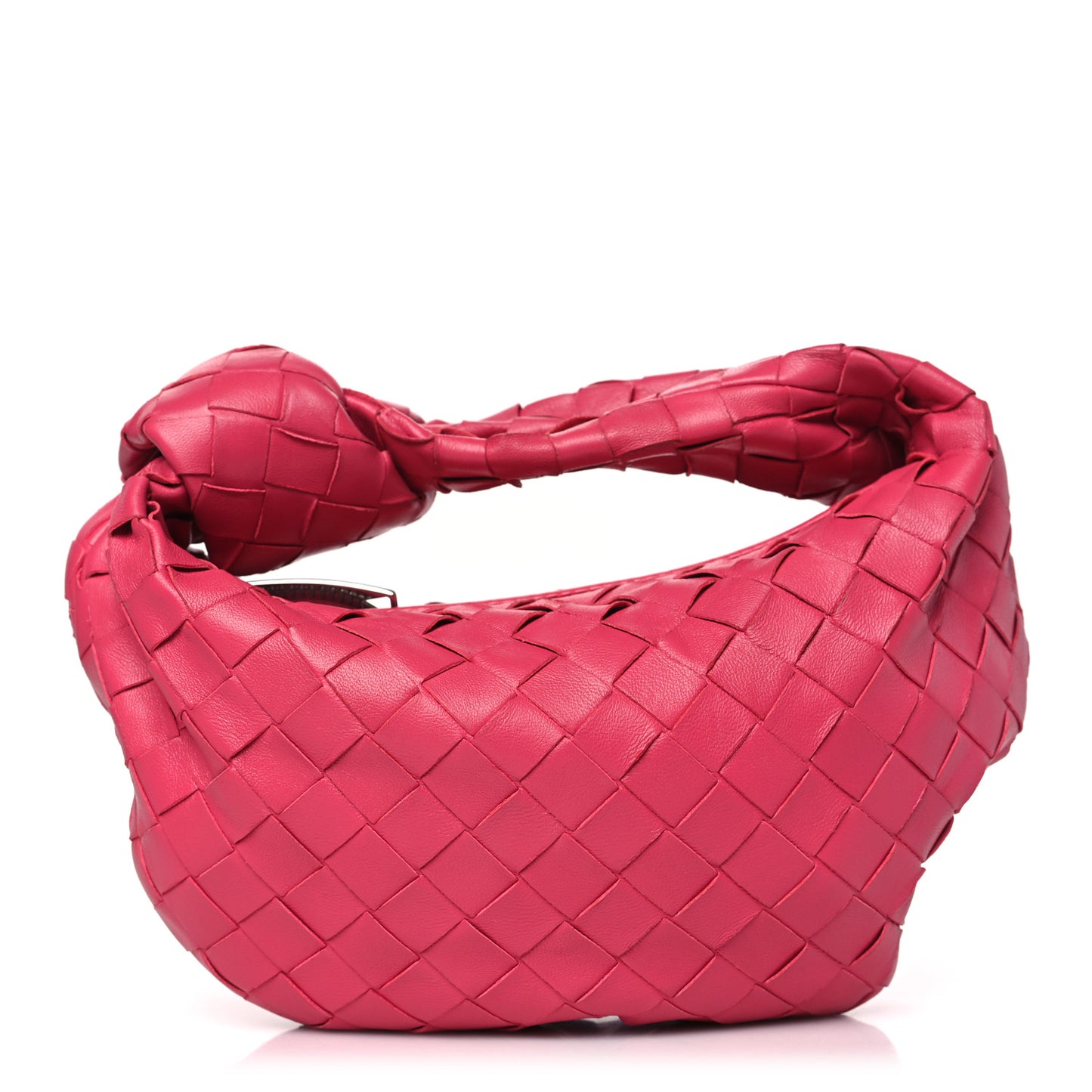 Nappa Intrecciato Mini Jodie Cranberry