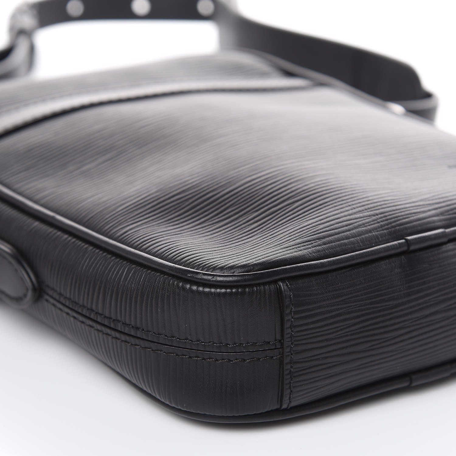Louis Vuitton Epi Danube Slim Black 7 of 10