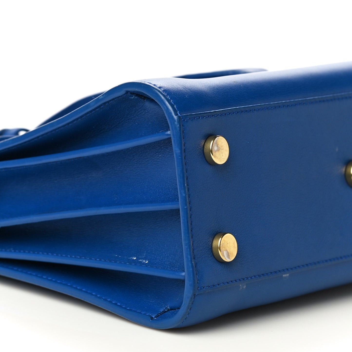 Calfskin Nano Sac De Jour Royal Blue