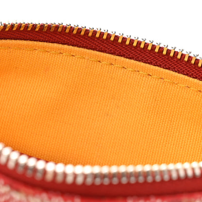 Goyard Goyardine Mini Senat Pochette Red 7 of 8