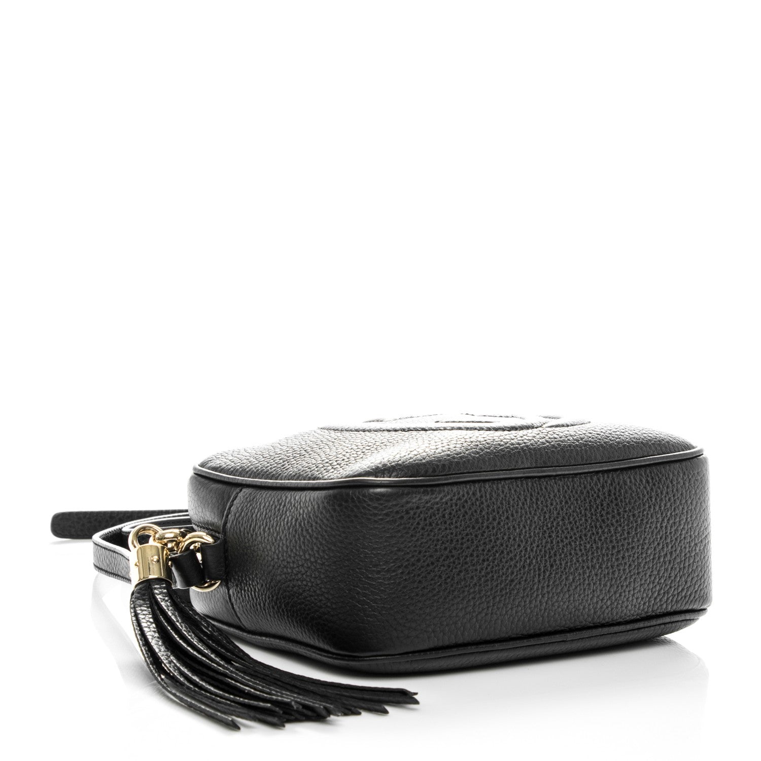 Gucci Pebbled Calfskin Small Soho Disco Bag Black 4 of 13