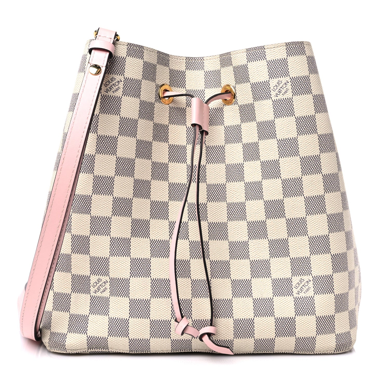 Damier Azur Neonoe MM Eau De Rose