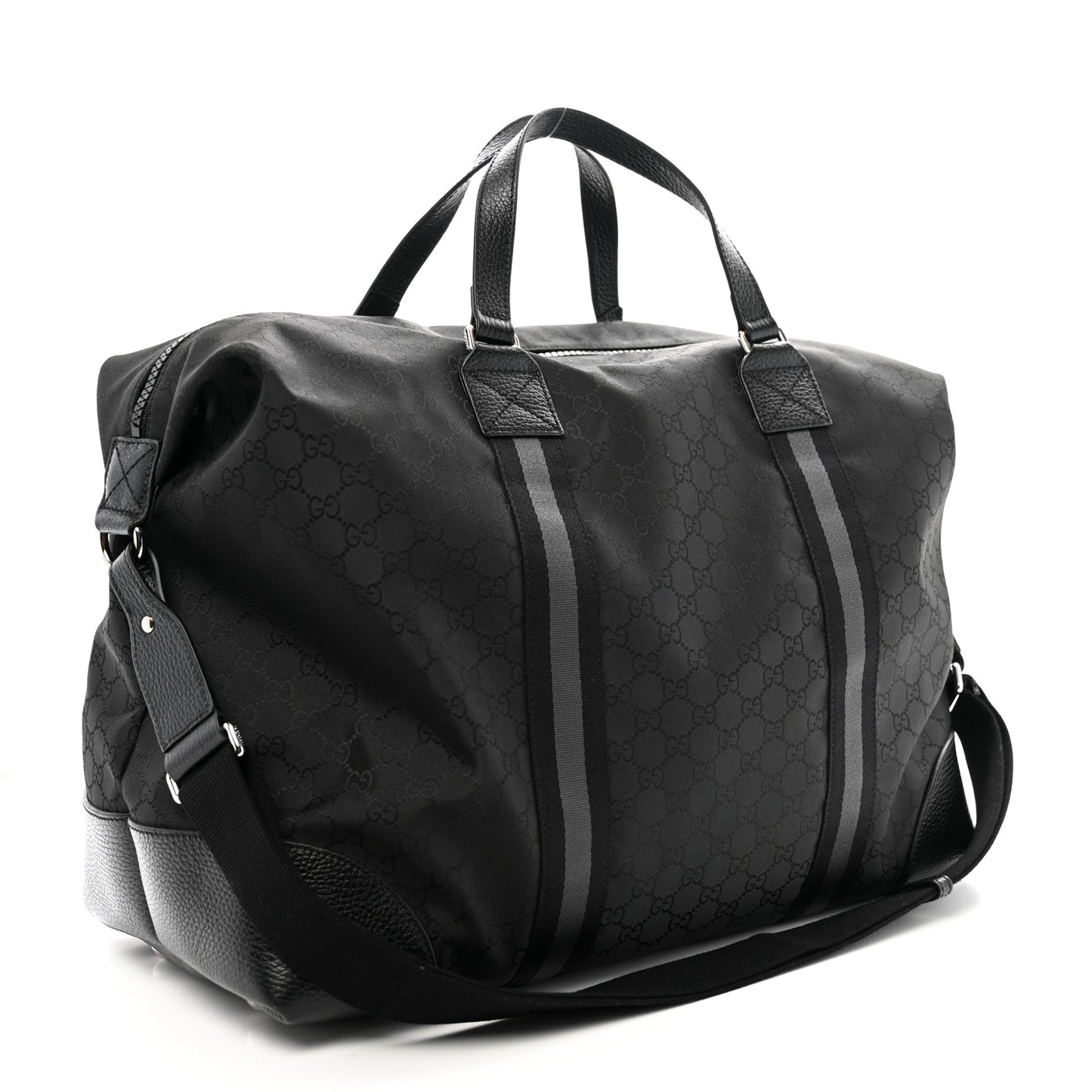 Nylon Monogram XL Duffle Bag Black