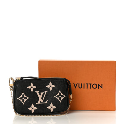 Louis Vuitton Empreinte Monogram Giant Mini Pochette Accessories Black 9 of 9