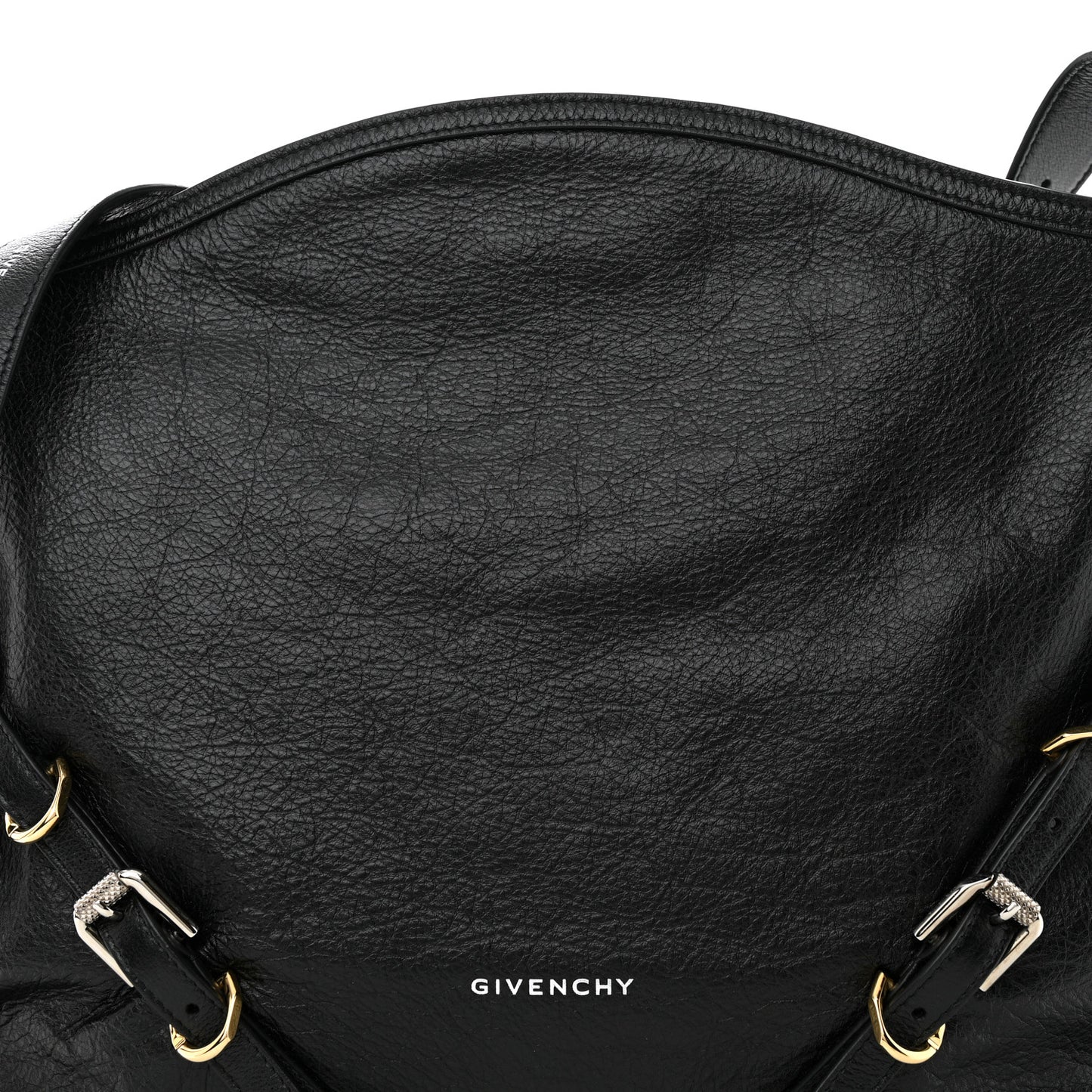 Calfskin Medium Voyou Bag Black
