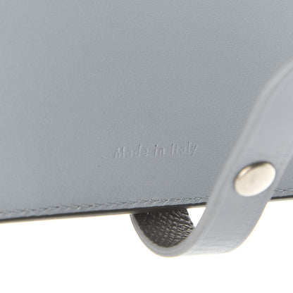 Celine Grained Calfskin Medium Multifunction Strap Wallet Grey 7 of 7