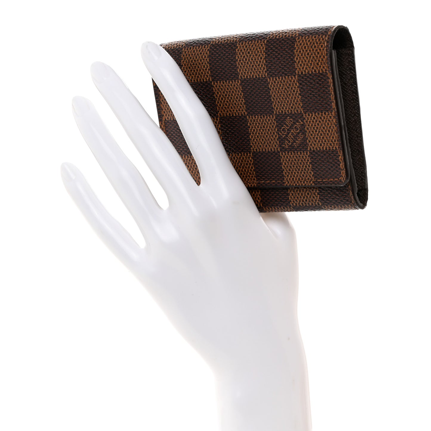 Damier Ebene Business Card Holder