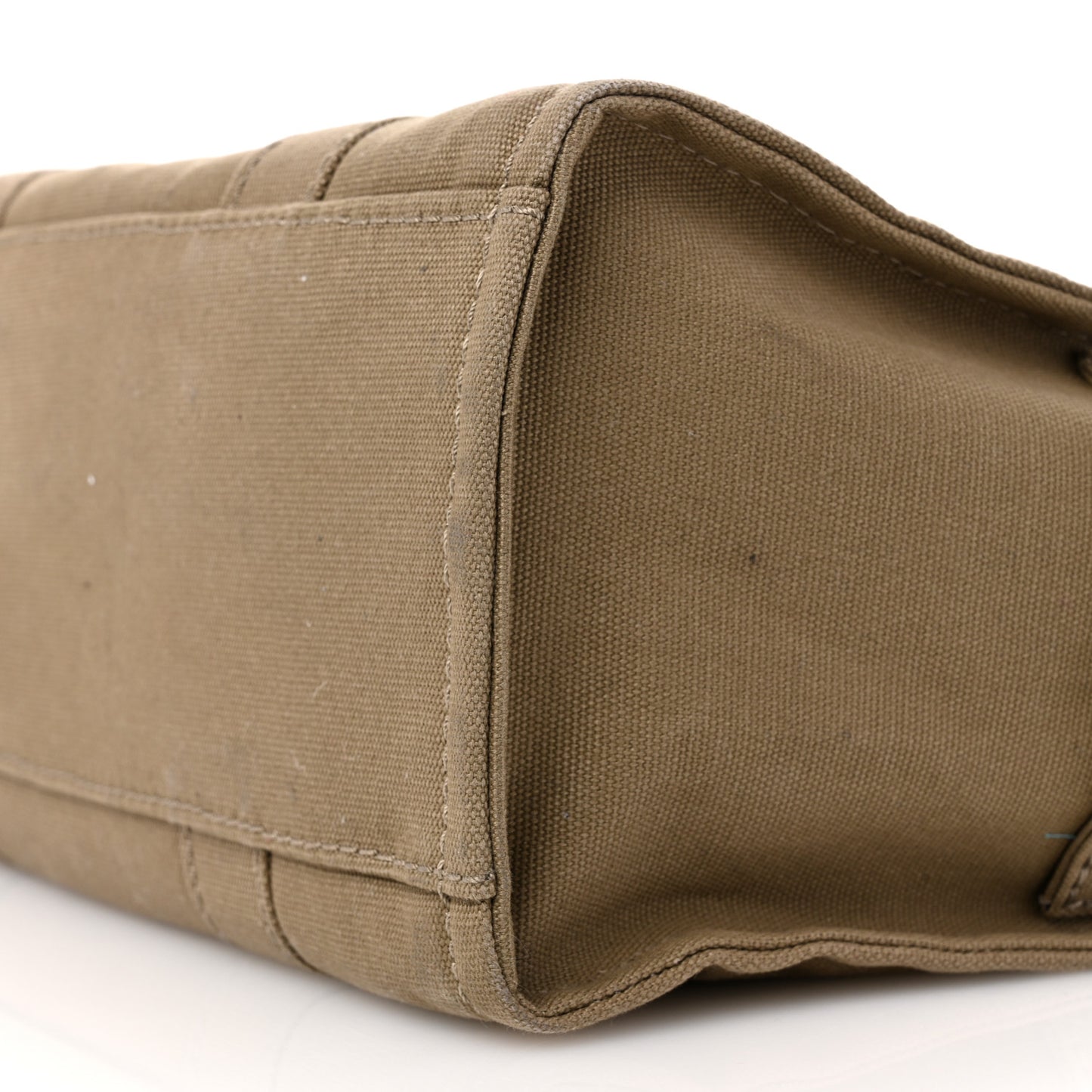 Cotton Canvas Medium The Traveler Tote Bag Slate Green
