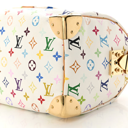 Louis Vuitton Monogram Multicolor Speedy 30 White 10 of 10