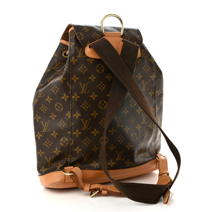 Louis Vuitton Monogram Montsouris GM Backpack 3 of 12