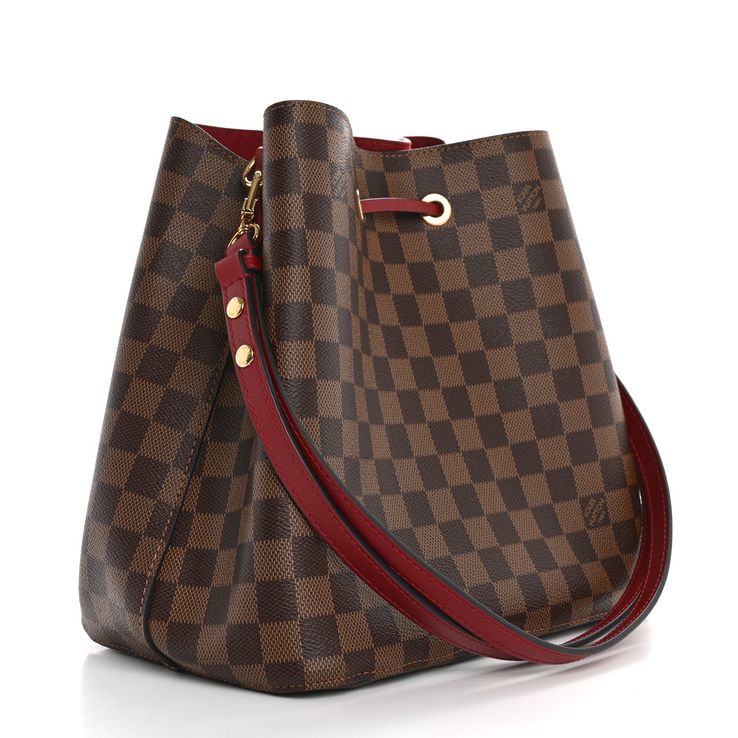 Louis Vuitton Damier Ebene Neonoe MM Cherry Berry 3 of 12