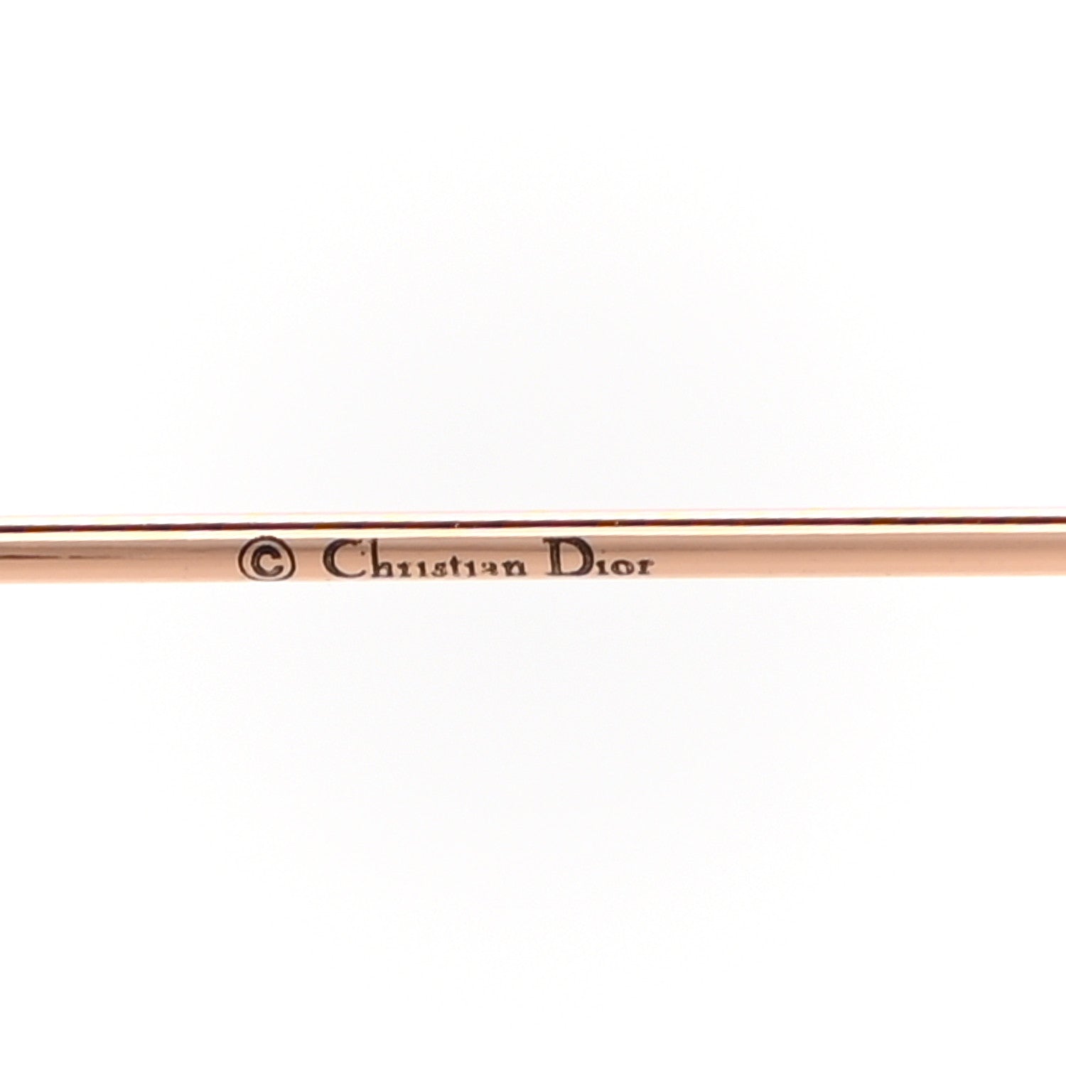 Christian Dior Metal Stellaire 1 Square Sunglasses Gold 5 of 11