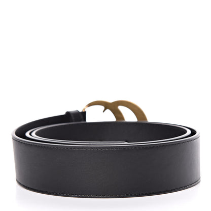 Gucci Calfskin Double G 40mm Belt 100 40 Black 3 of 9