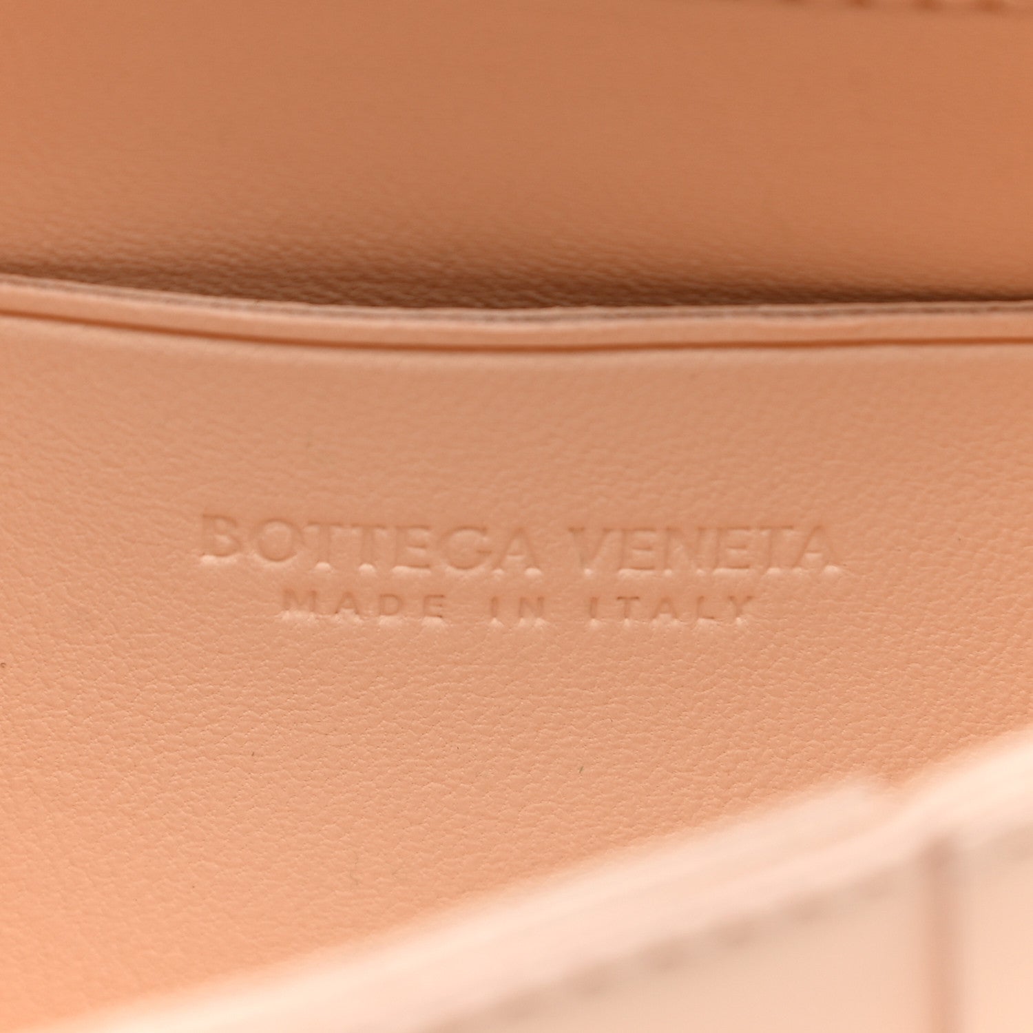 Bottega Veneta Lambskin Maxi Intreccio Candy Cassette Crossbody Bag Melon Washed 6 of 8