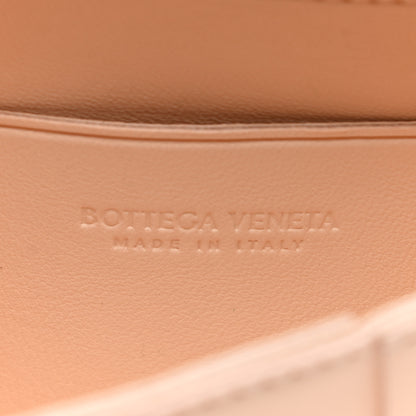 Bottega Veneta Lambskin Maxi Intreccio Candy Cassette Crossbody Bag Melon Washed 6 of 8