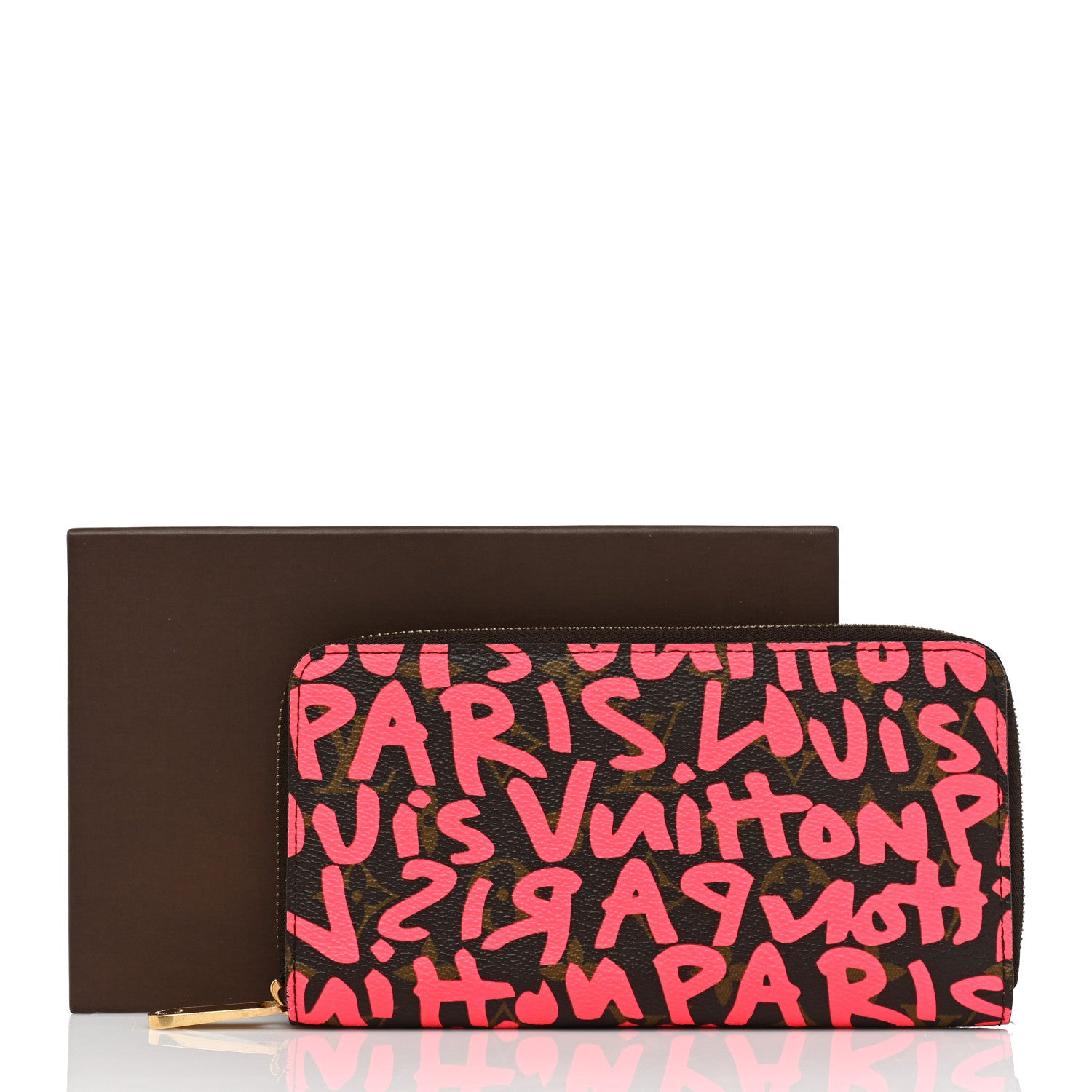 Louis Vuitton Monogram Graffiti Zippy Wallet Fuchsia 22 of 22