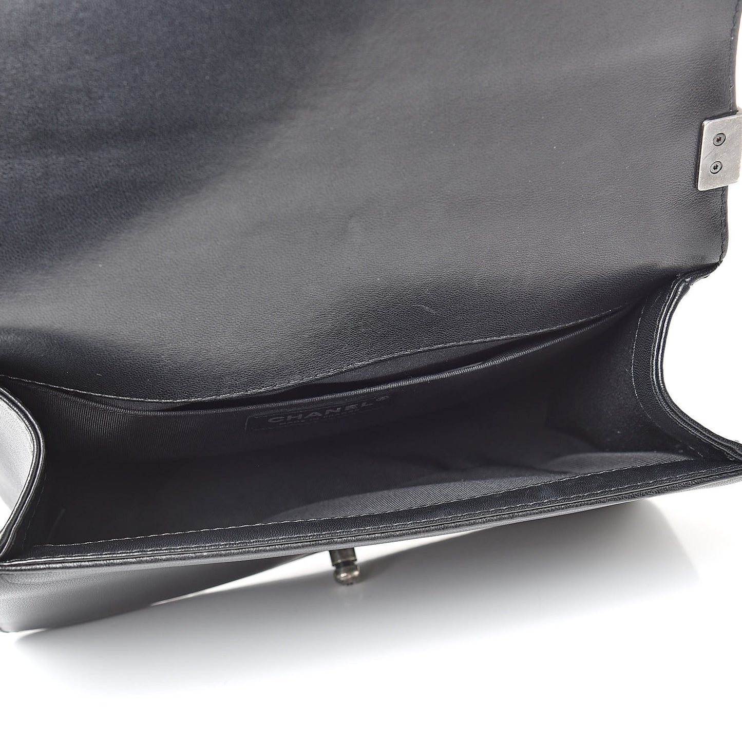 Lambskin Medium Celtic Boy Flap Black