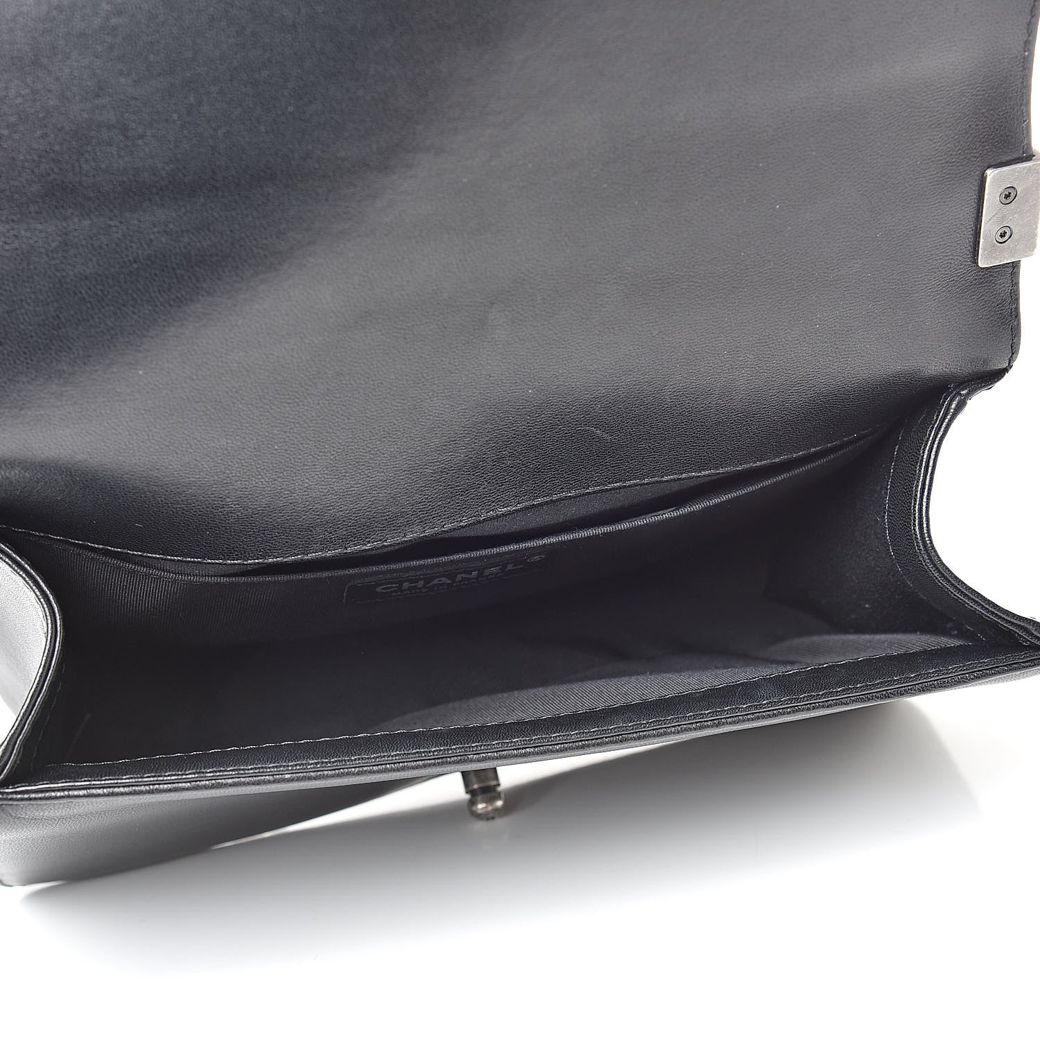 Chanel Lambskin Medium Celtic Boy Flap Black 5 of 18
