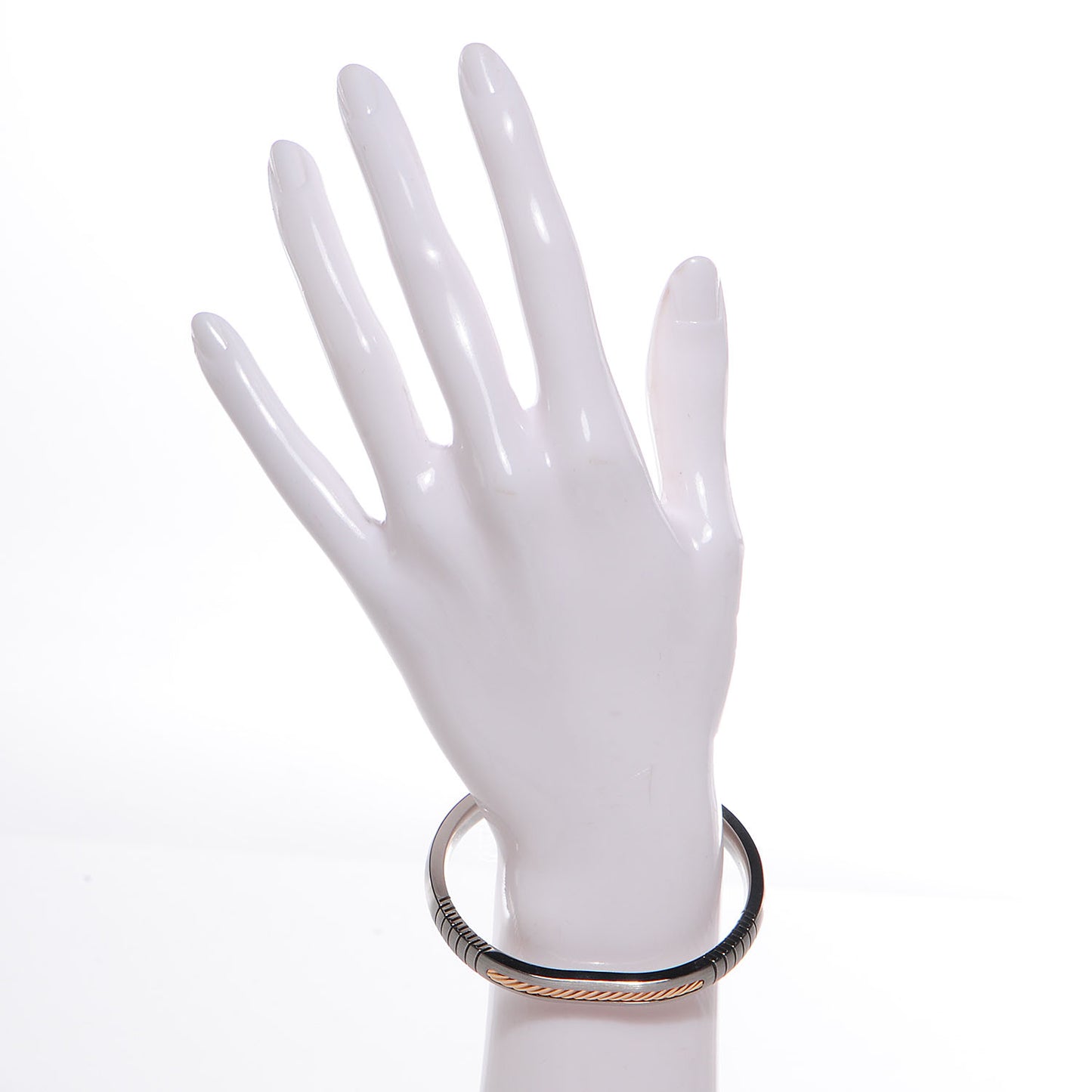 Mens Titanuim and 18k Gold Cuff 8mm
