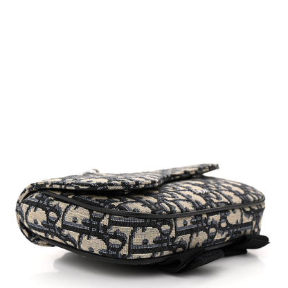 Christian Dior Oblique Arm Pouch Blue 3 of 10