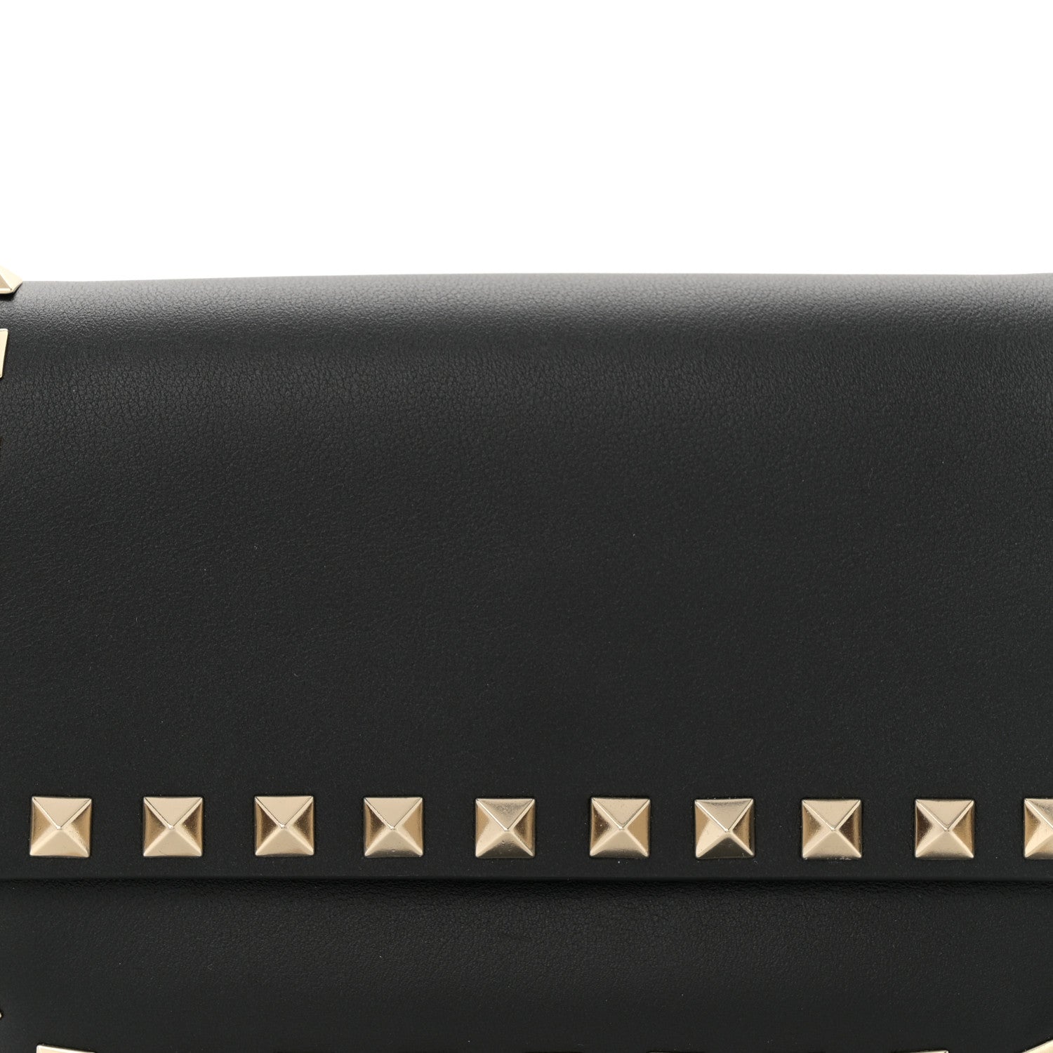 Valentino Garavani Vitello Rockstud Belt Bag Black 8 of 11