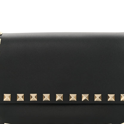Valentino Garavani Vitello Rockstud Belt Bag Black 8 of 11