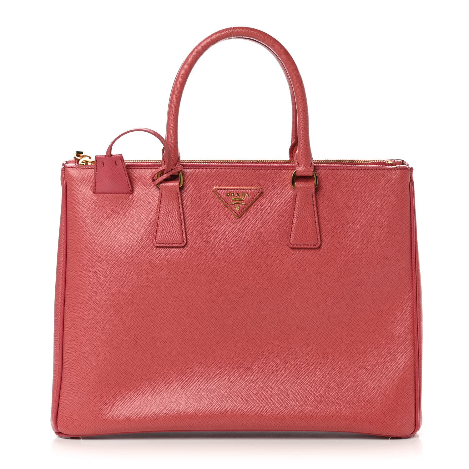Prada Saffiano Medium Galleria Double Zip Tote Geranio 1 of 17