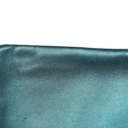 Chanel Metallic Calfskin Quilted 2.55 Reissue 227 Flap Turquoise 9 of 17