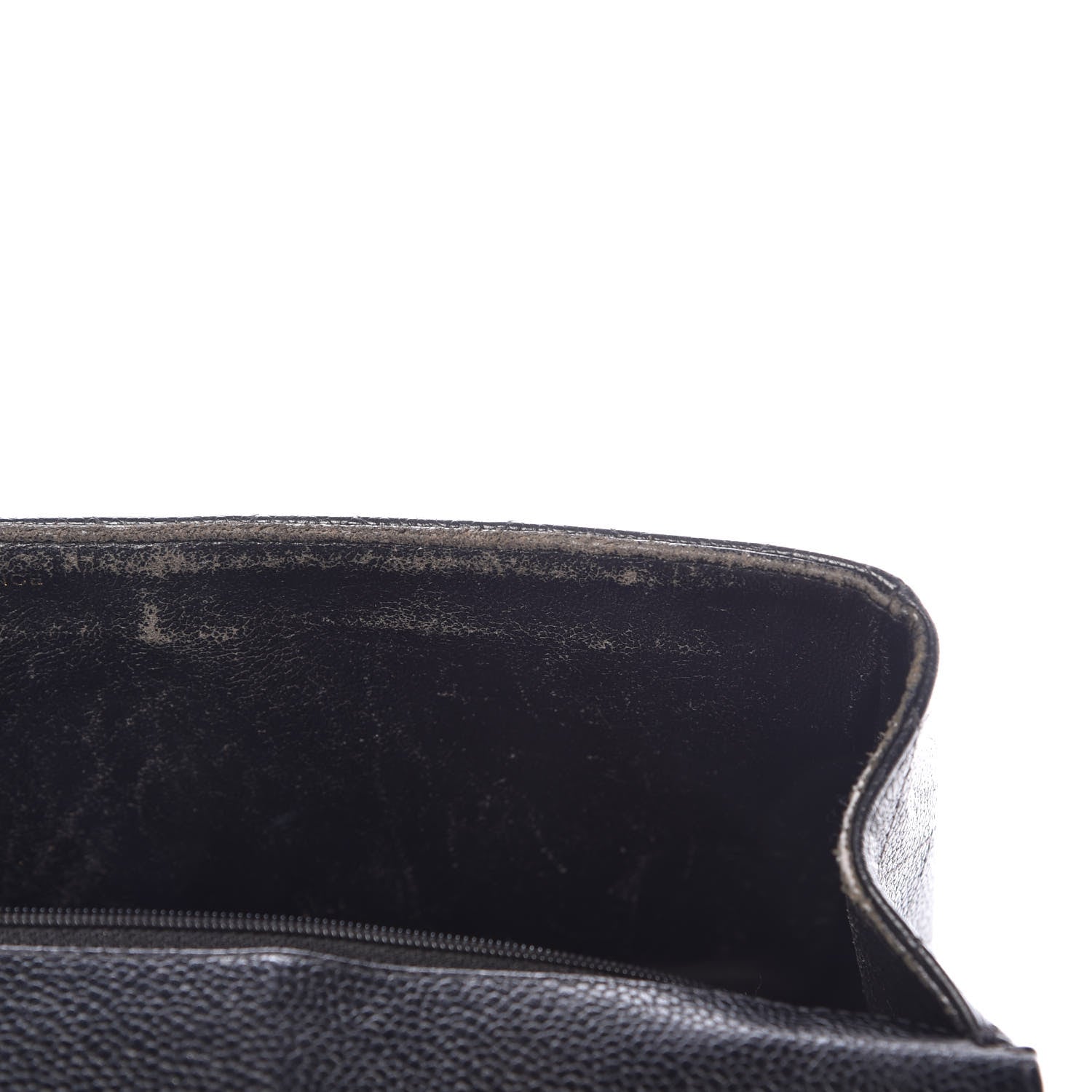 Chanel Caviar Quilted Jumbo Single Flap Black 19 of 20