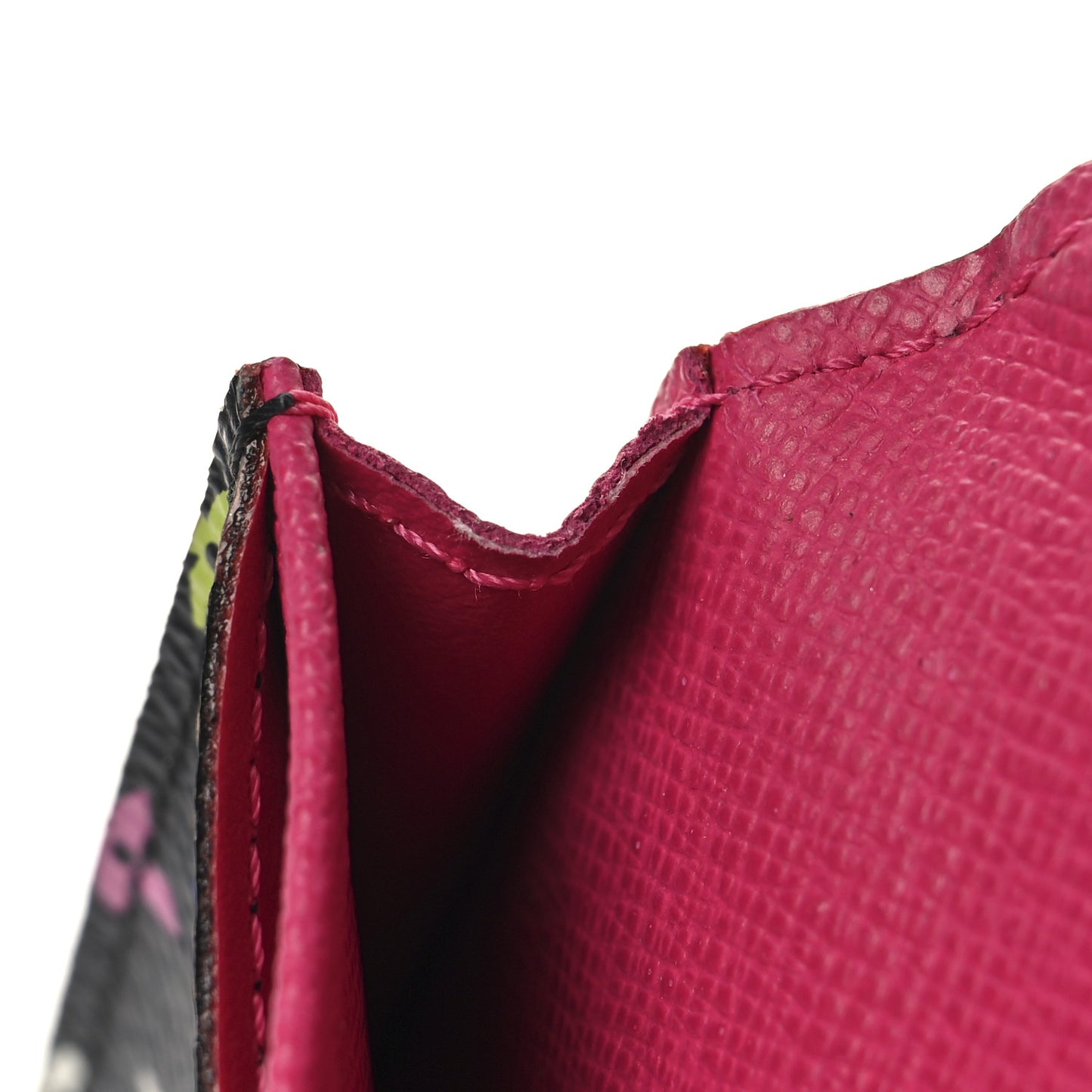 Monogram Multicolor Business Card Holder Black Grenade