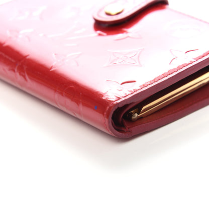 Louis Vuitton Vernis French Purse Wallet Pomme d'Amour 9 of 9
