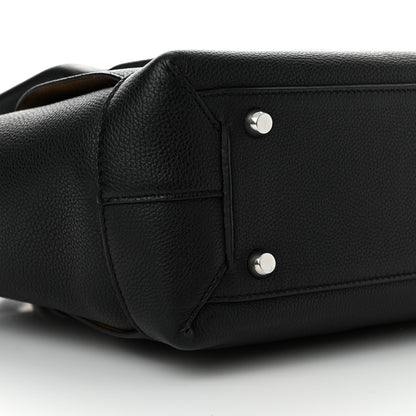 Bottega Veneta Grained Calfskin Maxi Intrecciato Medium Arco Black 9 of 15